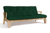 Rozkládací pohovka 200 cm - Sakura - Pascall Futon Bottle Green