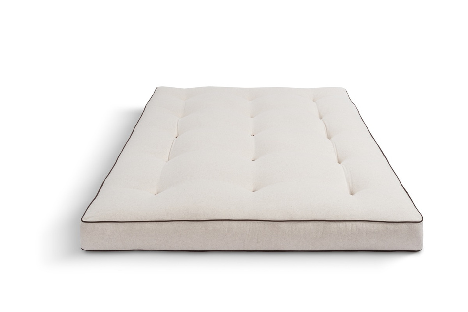 Matrace 120x200 přírodní s kokosem - Futon Pascall Medium Coco Kedro Povlečení