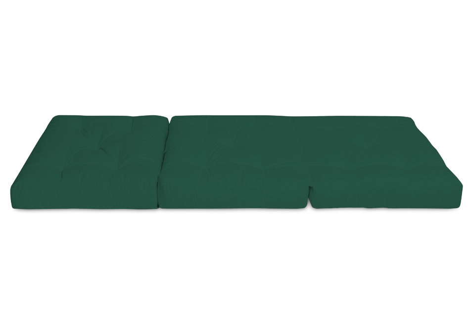 Skládací matrace 70x200 s latexem - Futon Pascall Flex Latex Bottle Green