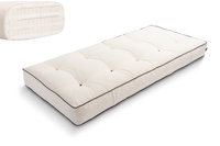 Matrace 90x200 přírodní s latexem - Futon Pascall Comfort Trio Latex Kedro Ecru