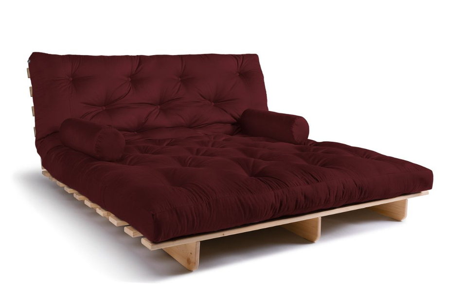 Rozkládací pohovka 180x200 - Slim Comfort Classic - Pascall Futon Maroon