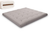 Matrace 200x200 přírodní s kokosem a 2x latexem - Futon Pascall Comfort Relax Grey
