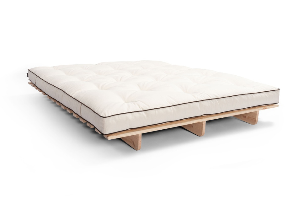 Rozkládací pohovka 140x200 - Slim Exclusive Kedro Classic - Pascall Futon Ecru