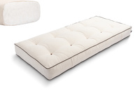 Matrace 90x200 přírodní - Futon Pascall Comfort Natural Kedro Ecru