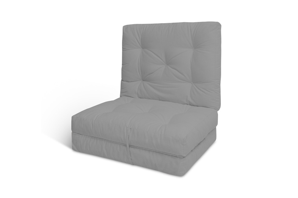 Skládací matrace 90x200 s latexem - Futon Pascall Flex Latex Dove Ash