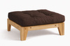 Podnožka Sakura - Pascall Futon Hnědá