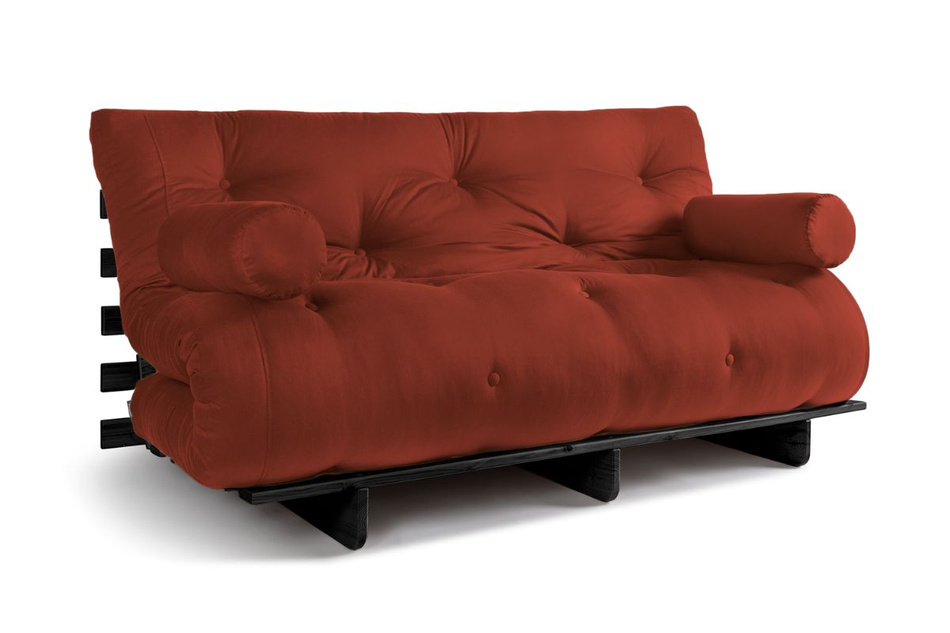 Rozkládací pohovka 160x200 - Slim Comfort Black - Pascall Futon Zednické práce