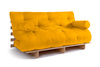Rozkládací pohovka 160x200 - Slim Basic Classic - Pascall Futon Honey