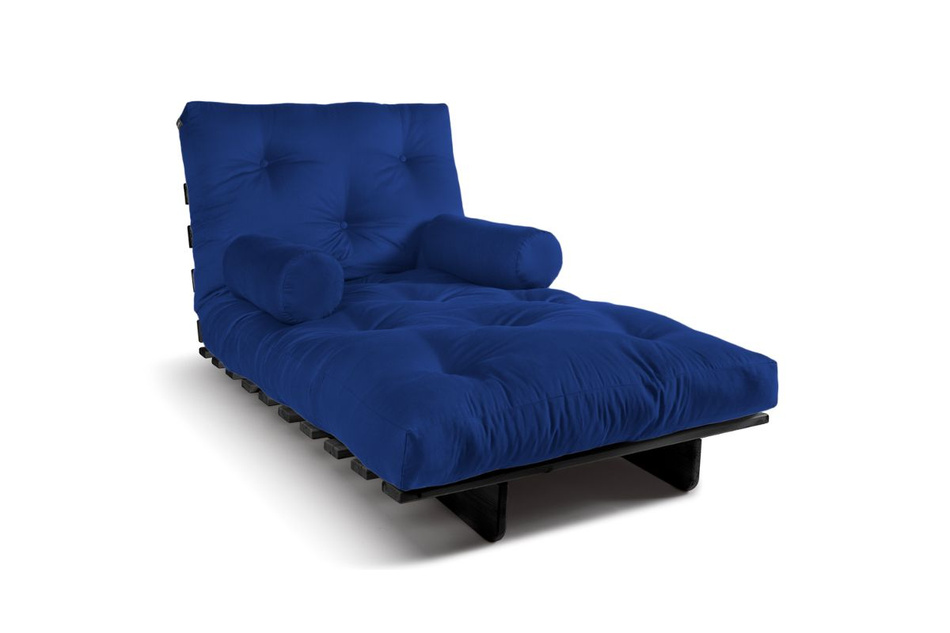 Rozkládací pohovka 90x200 - Slim Basic Black - Pascall Futon Prairie