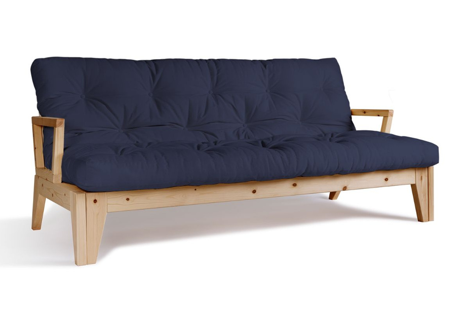 Rozkládací pohovka 200 cm - Sakura - Pascall Futon Námořnická modrá