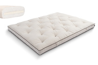 Matrace 160x200 přírodní s latexem - Futon Pascall Slim Latex Kedro Povlečení