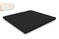 Matrace 200x200 přírodní - Futon Pascall Slim Natural Černá