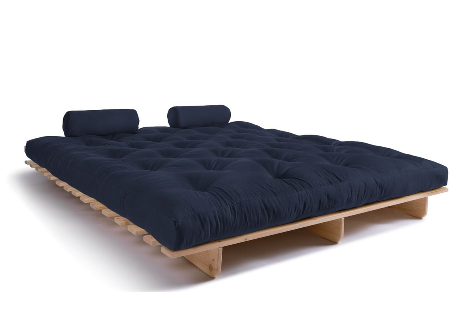 Rozkládací pohovka 180x200 - Slim Basic Classic - Pascall Futon Námořnická modrá