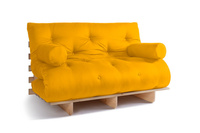 Rozkládací pohovka 140x200 - Slim Basic Classic - Pascall Futon Honey