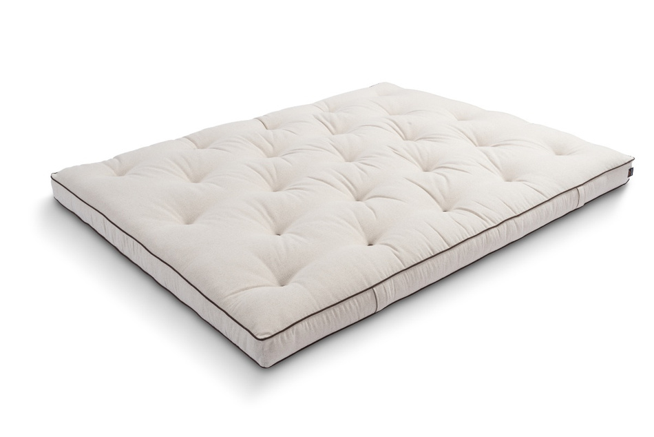 Matrace 160x200 přírodní s latexem - Futon Pascall Slim Latex Kedro Povlečení