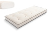 Matrace 90x200 přírodní - Futon Pascall Medium Natural Kedro Ecru