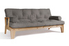Rozkládací pohovka 200 cm - Sakura - Pascall Futon Grey