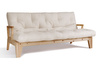 Rozkládací pohovka 200 cm - Sakura - Pascall Futon Len