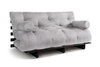 Rozkládací pohovka 160x200 - Slim Exclusive Black - Pascall Futon Popel holubice