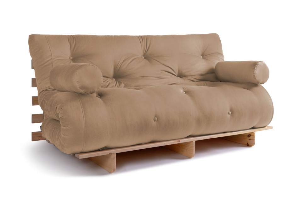 Rozkládací pohovka 160x200 - Slim Exclusive Classic - Pascall Futon Béžová barva