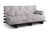 Rozkládací pohovka 180x200 - Slim Exclusive Black - Pascall Futon Popel holubice