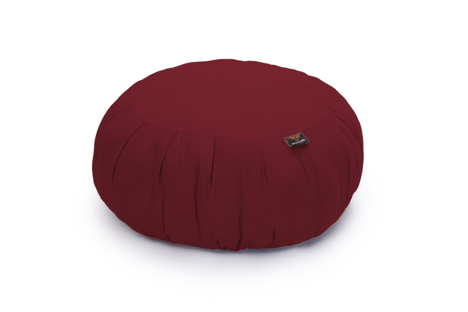 Meditační polštář Zafu - 25x50cm - Pascall Maroon