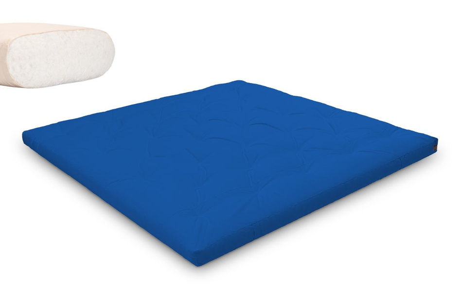 Matrace 200x200 přírodní - Futon Pascall Slim Natural Prairie