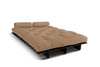 Rozkládací pohovka 120x200 - Slim Exclusive Black - Pascall Futon Béžová barva