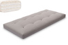 Matrace 90x200 přírodní s latexem - Futon Pascall Comfort Trio Latex Wool Grey
