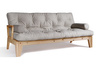 Rozkládací pohovka 200 cm - Sakura - Pascall Futon Dove Ash