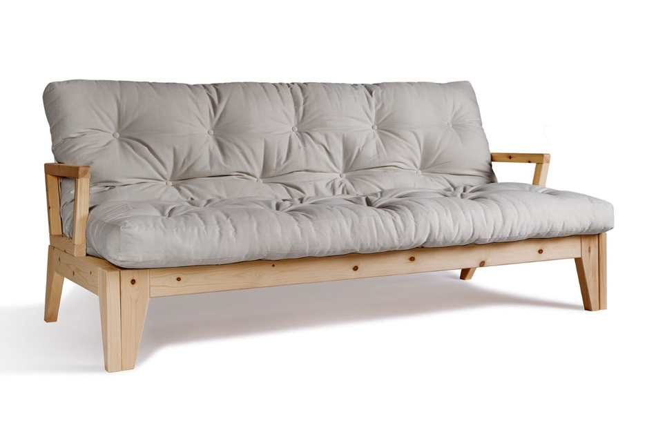 Rozkládací pohovka 200 cm - Sakura - Pascall Futon Dove Ash