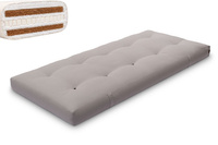 Matrace 90x200 přírodní s latexem a 2x kokosem - Futon Pascall Comfort Relax Hard Grey