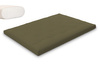 Matrace 140x200 přírodní - Futon Pascall Slim Natural Khaki