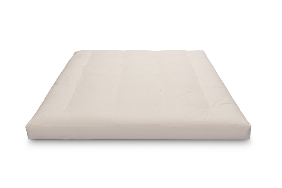 Matrace 180x200 přírodní s latexem - Futon Pascall Comfort Trio Latex Wool Ecru