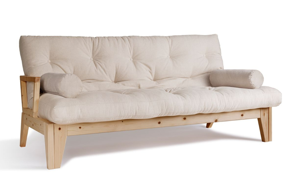 Rozkládací pohovka 200 cm - Sakura - Pascall Futon Len