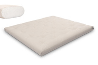 Matrace 180x200 přírodní - Futon Pascall Slim Natural Ecru