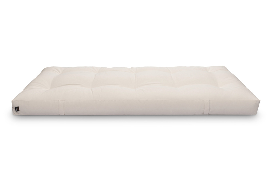 Matrace 90x200 přírodní s kokosem - Futon Pascall Medium Duo Coco Ecru