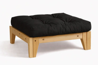 Podnožka Sakura - Pascall Futon Černá