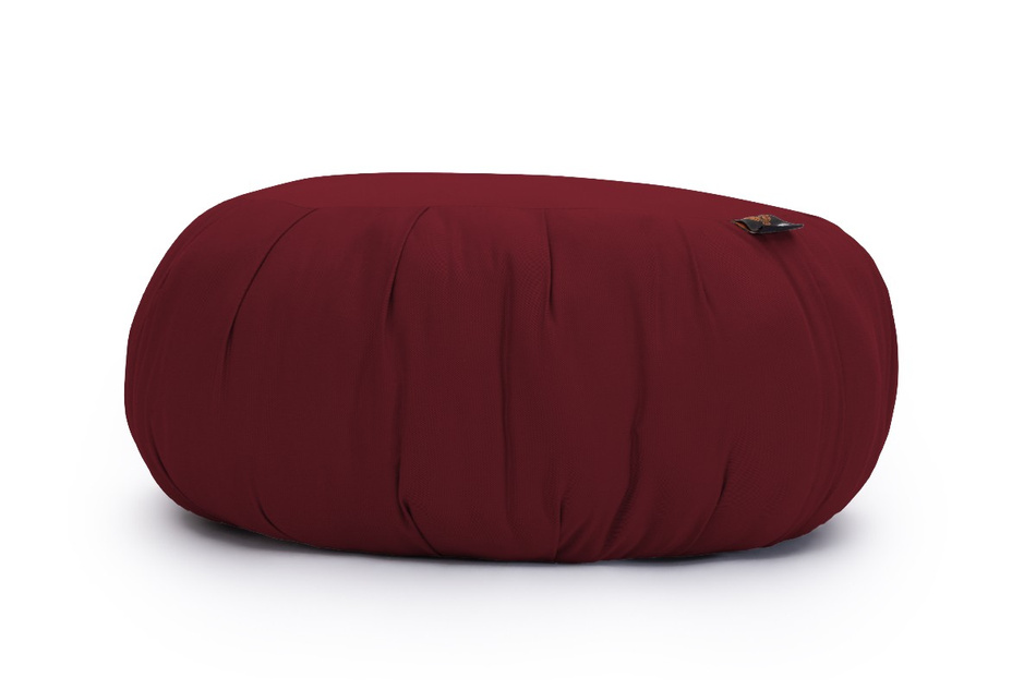 Meditační polštář Zafu - 25x50cm - Pascall Maroon