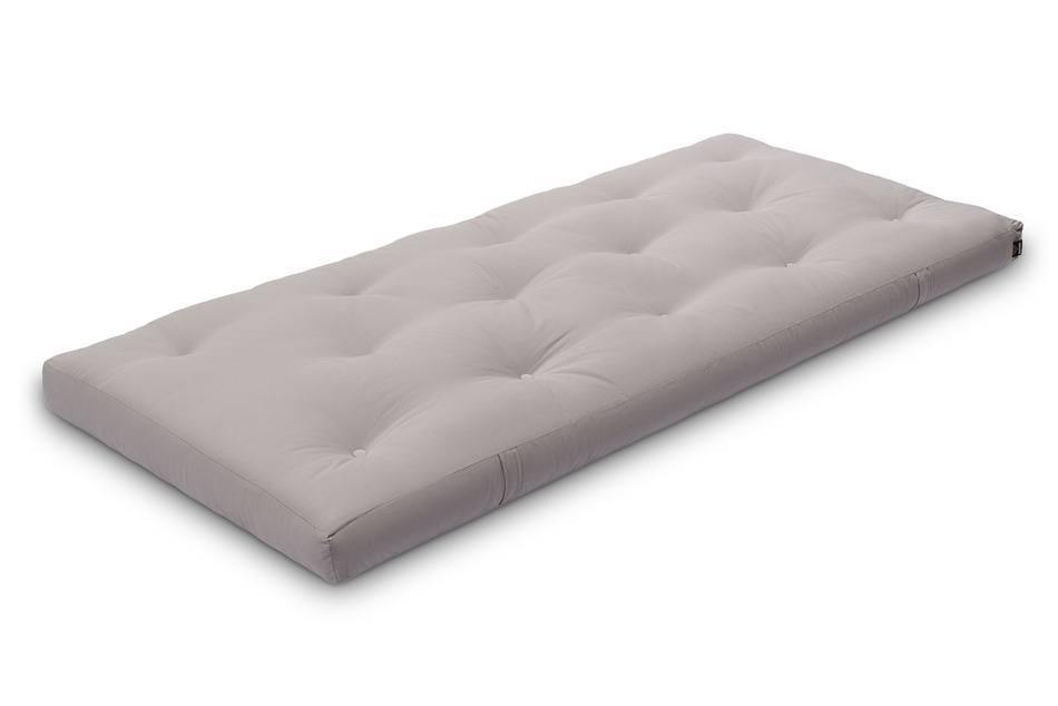 Matrace 90x200 přírodní - Futon Pascall Slim Natural Grey