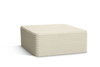 Flexio pouffe 85x85 - Pascall - manšestr krémový