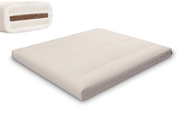Matrace 180x200 přírodní s kokosem a 2x latexem - Futon Pascall Comfort Relax Ecru