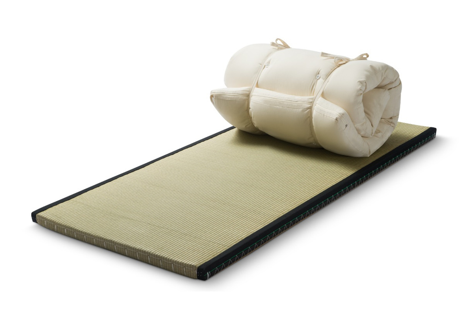 Futon Pascall Travel Natural - Matrace 80x200 Dove Ash - přírodní