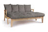 Rozkládací pohovka 200 cm - Sakura - Pascall Futon Grey