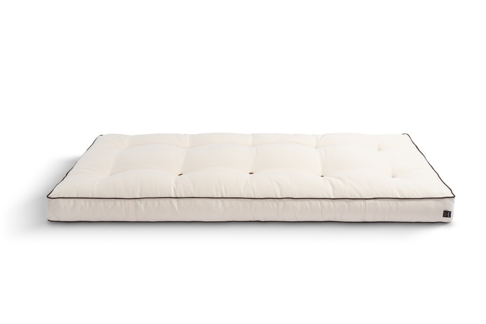 Matrace 90x200 přírodní s kokosem - Futon Pascall Medium Duo Coco Kedro Ecru