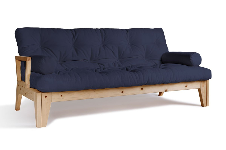 Rozkládací pohovka 200 cm - Sakura - Pascall Futon Námořnická modrá