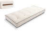 Matrace 90x200 přírodní s kokosem a 2x latex - Futon Pascall Comfort Relax Kedro Ecru