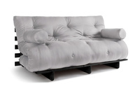 Rozkládací pohovka 160x200 - Slim Comfort Black - Pascall Futon Popel holubice