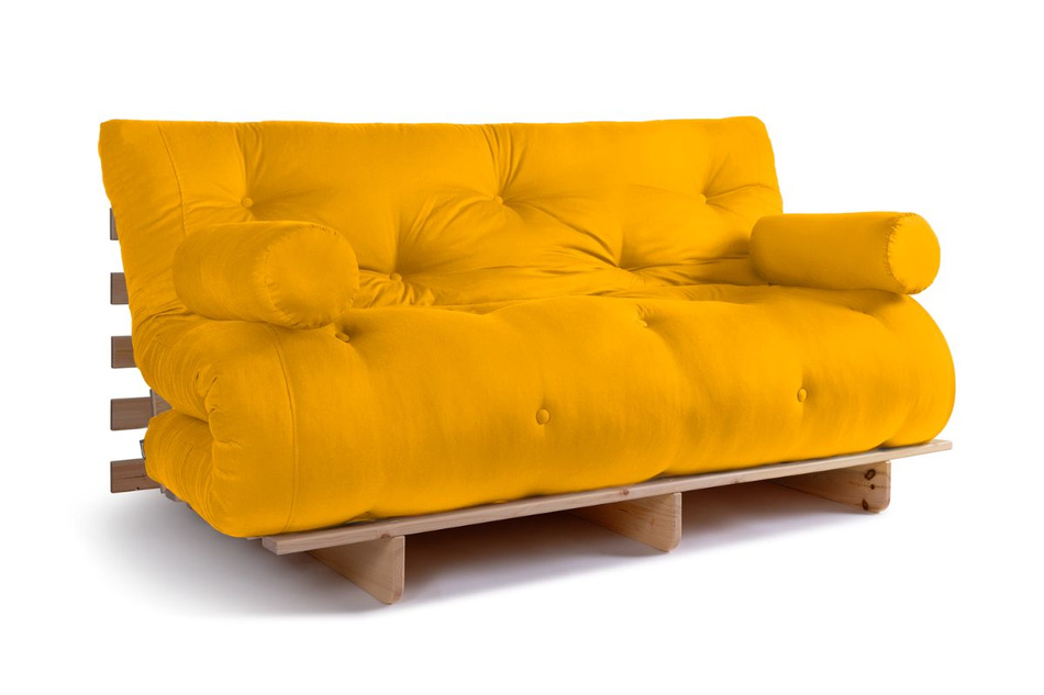 Rozkládací pohovka 160x200 - Slim Basic Classic - Pascall Futon Honey