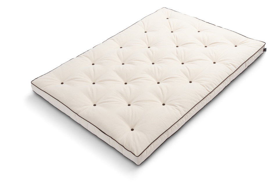 Matrace 120x200 přírodní - Futon Pascall Slim Natural Kedro Ecru